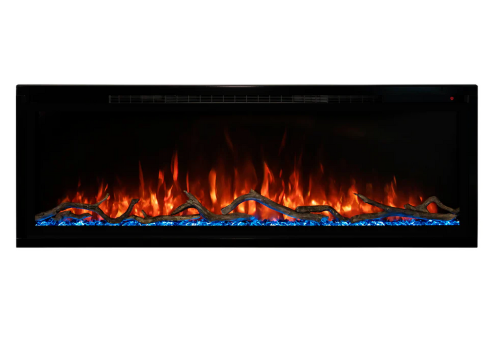 Modern Flames - Spectrum Slimline 50" Built-In Electric Fireplace - SPS-50B