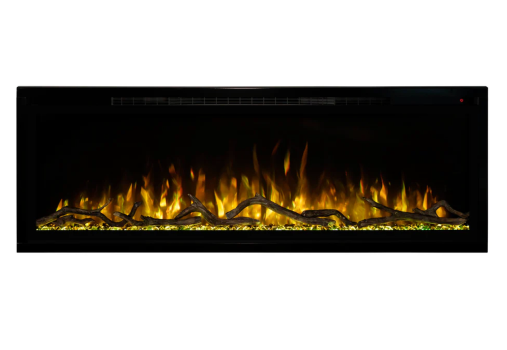 Modern Flames - Spectrum Slimline 100" Built-In Electric Fireplace - SPS-100B