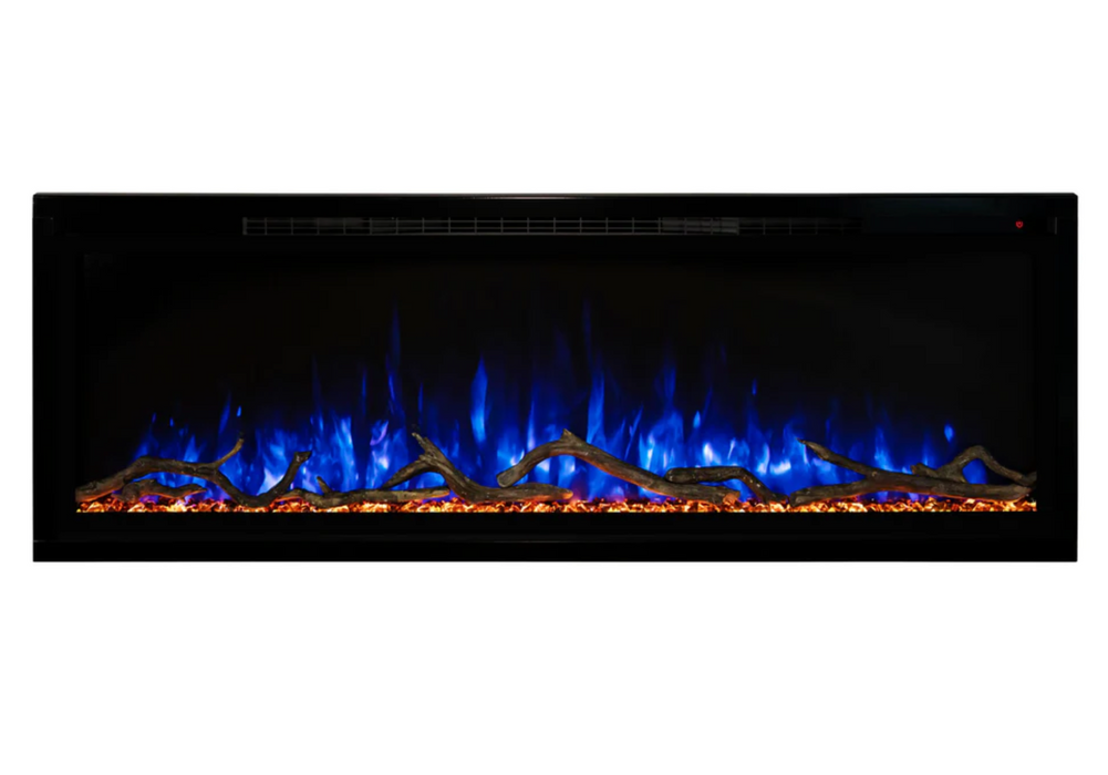 Modern Flames - Spectrum Slimline 74" Built-In Electric Fireplace - SPS-74B
