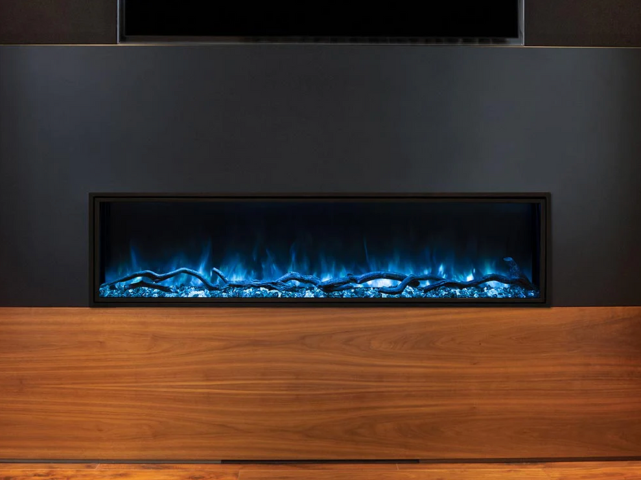 Modern Flames - Landscape Pro Slim 56" Built-In Electric Fireplace - LPS-5614