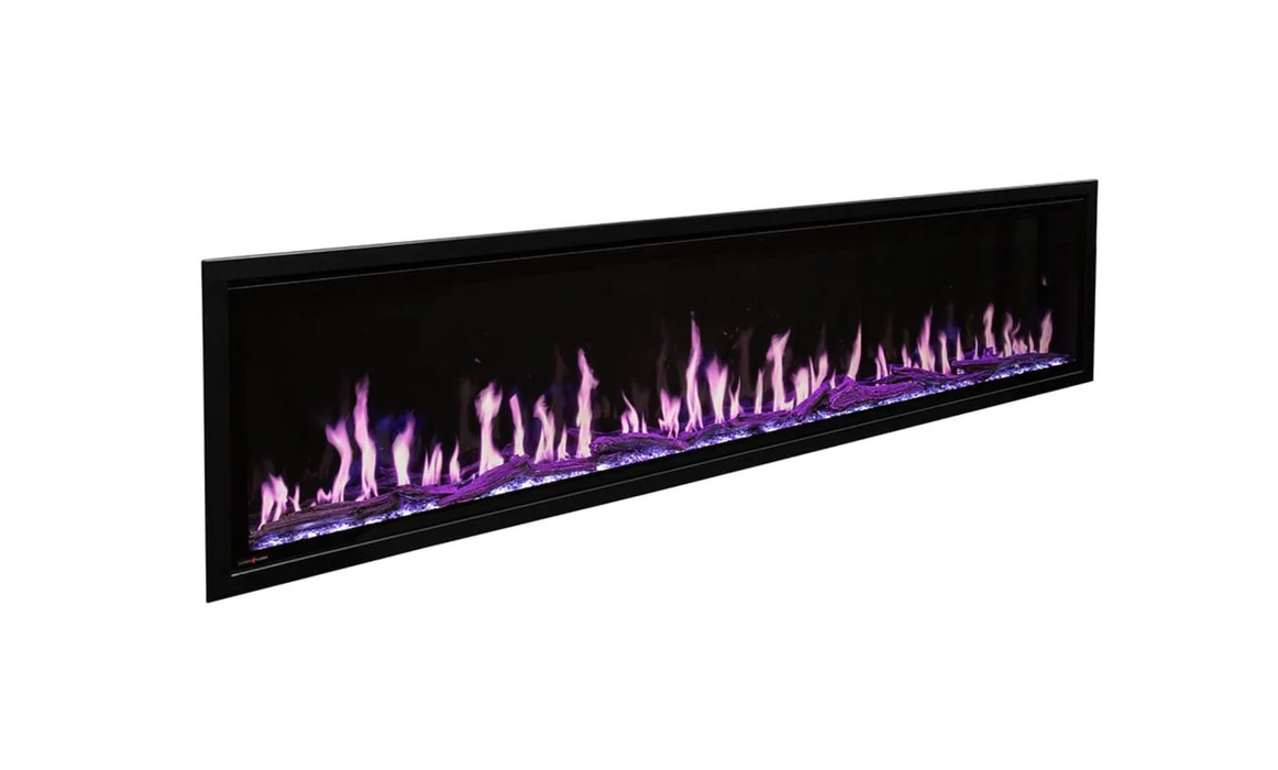 Modern Flames - Orion Slim Series 100" Electric Fireplace - OR100-SLIM