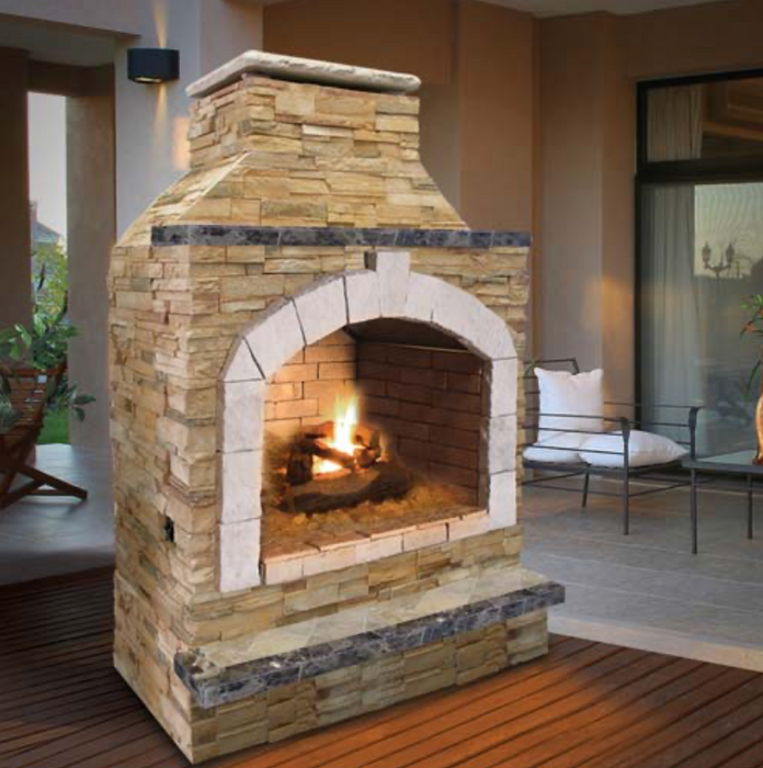 Cal Flame - Outdoor Fireplace FRP-909-2