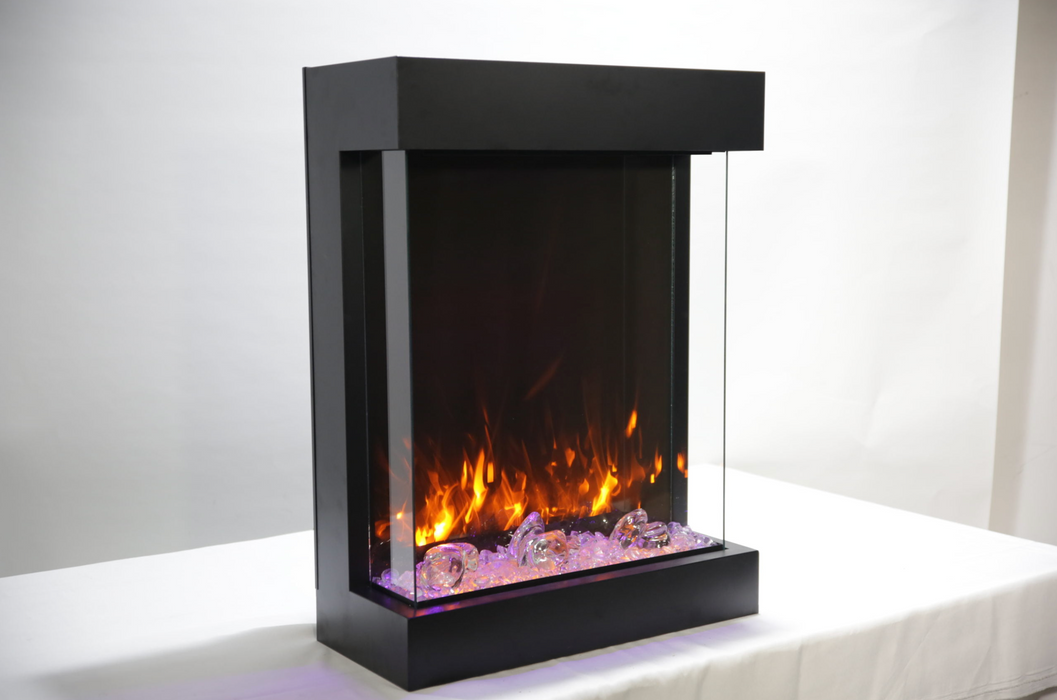 Amantii - Cube 2025WM Freestand Electric Fireplace