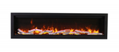 Remii WM Smart Built-In Electric Fireplace with Birch Media Set