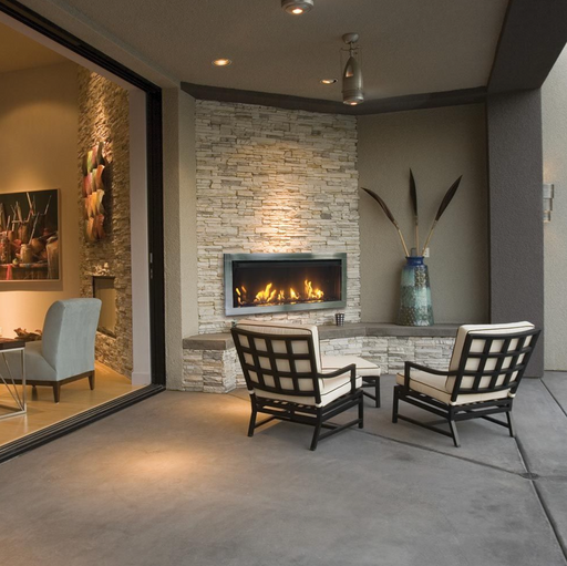 Sierra Flame Tahoe 450L Outdoor Vent Free Linear Fireplace
