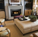 Sierra Flame Newcomb 36 Direct Vent Linear Gas Fireplace in Living Room
