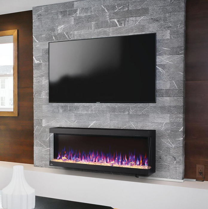 Napoleon Trivista Pictura 3 Sided Electric Fireplace