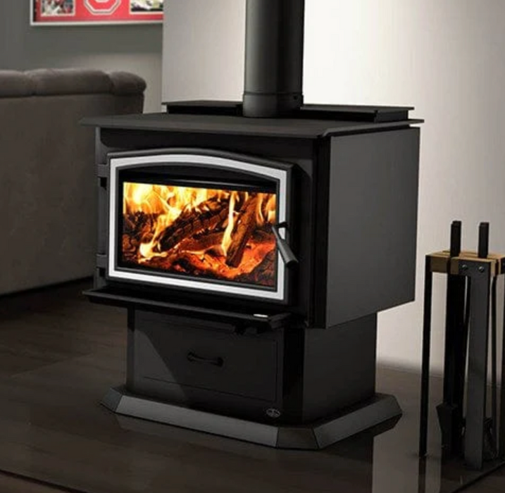 Osburn 3500 Wood Stove with Heat Activated Variable Speed Blower