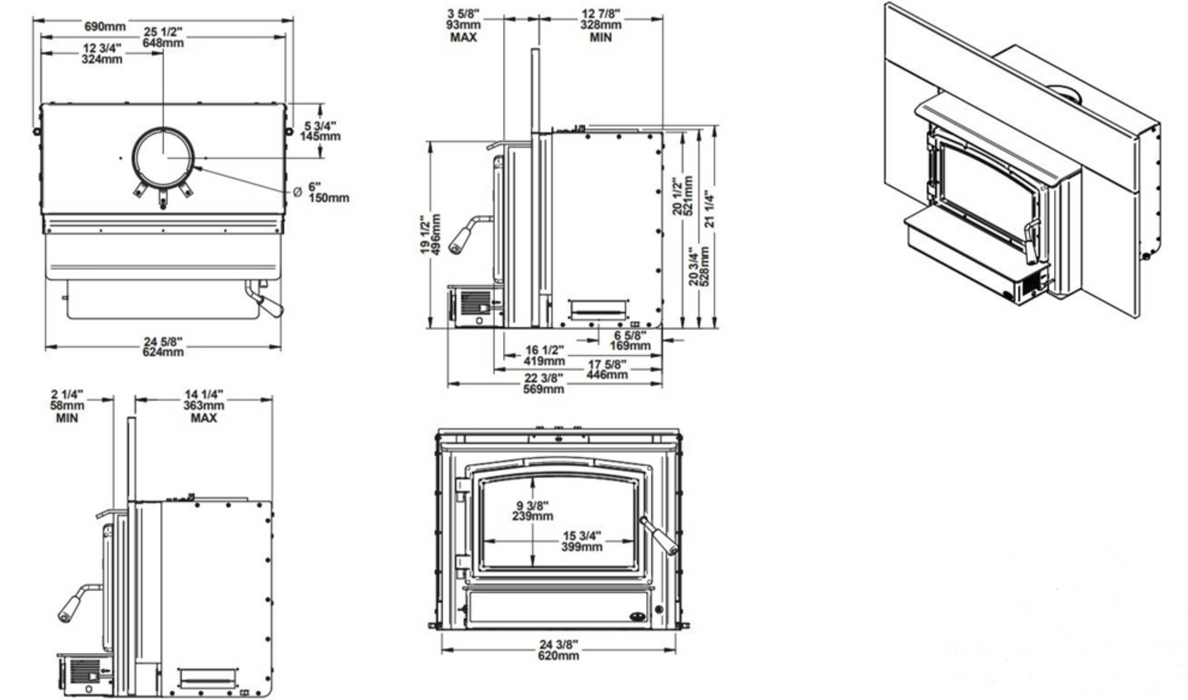 Osburn 1700 Wood Insert OB01705