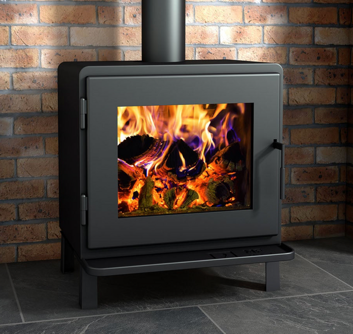 MF Fire Nova 2 Freestanding Wood Stove with Door