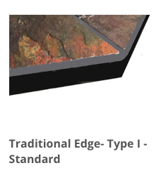 Diamond Hearths Standard Or Corner Hearth Pad Traditional Edge - New York Brick