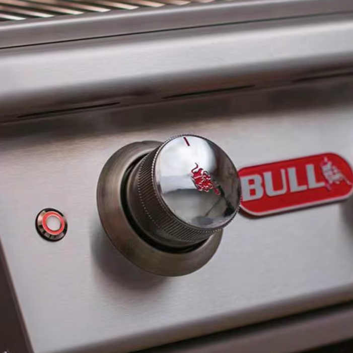 Bull Brahma 38-Inch 5 Burner Built-In Gas Grill with Infrared Rear Burner & Rotisserie Kit - 57568