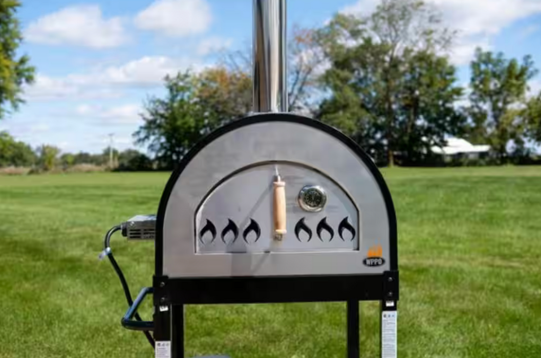 WPPO Traditional 25" Dual-fueled Hybrid Outdoor Pizza Oven - WKE-04WG