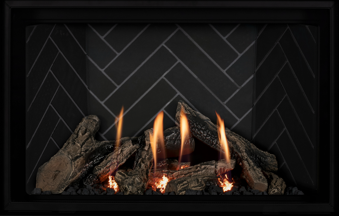 Montigo DelRay 46-Inch Square Direct Vent Gas Fireplace