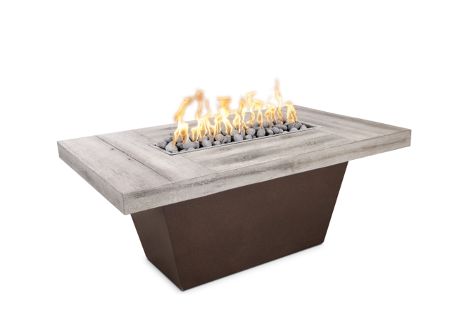 The Outdoor Plus Tacoma 48-Inch GFRC Concrete Fire Pit Table