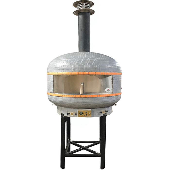 WPPO 28" Lava Dome Professional Wood Fired Outdoor Pizza Oven - WKPM-D7000