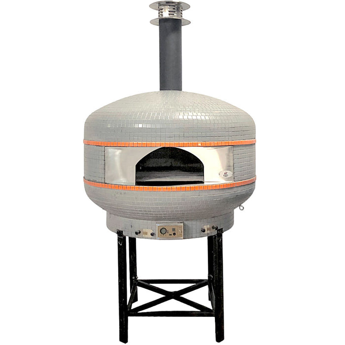 WPPO 28" Lava Dome Professional Wood Fired Outdoor Pizza Oven - WKPM-D7000