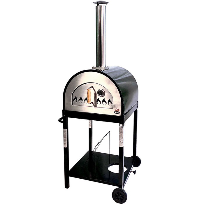 WPPO Traditional 25" Dual-fueled Hybrid Outdoor Pizza Oven - WKE-04WG