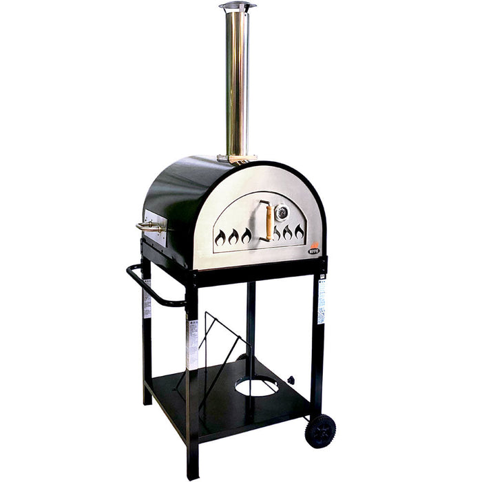 WPPO Traditional 25" Dual-fueled Hybrid Outdoor Pizza Oven - WKE-04WG