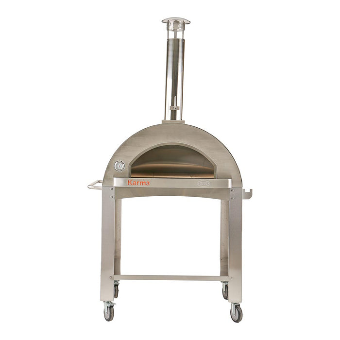 WPPO Karma 42" Professional Wood Fired Pizza Oven - WKK-03S-304SS