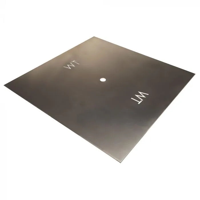 Warming Trends Square Aluminum Fire Pit Burner Plate