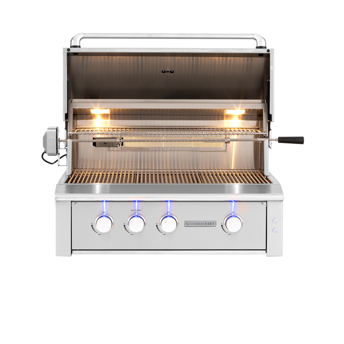 Summerset 36" Alturi 3-Burner Built-In Grill with Rotisserie - ALT36T