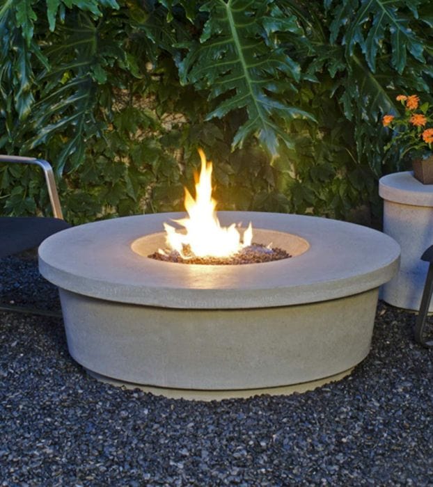 American Fyre Designs 47" Contempo Round Fire Table