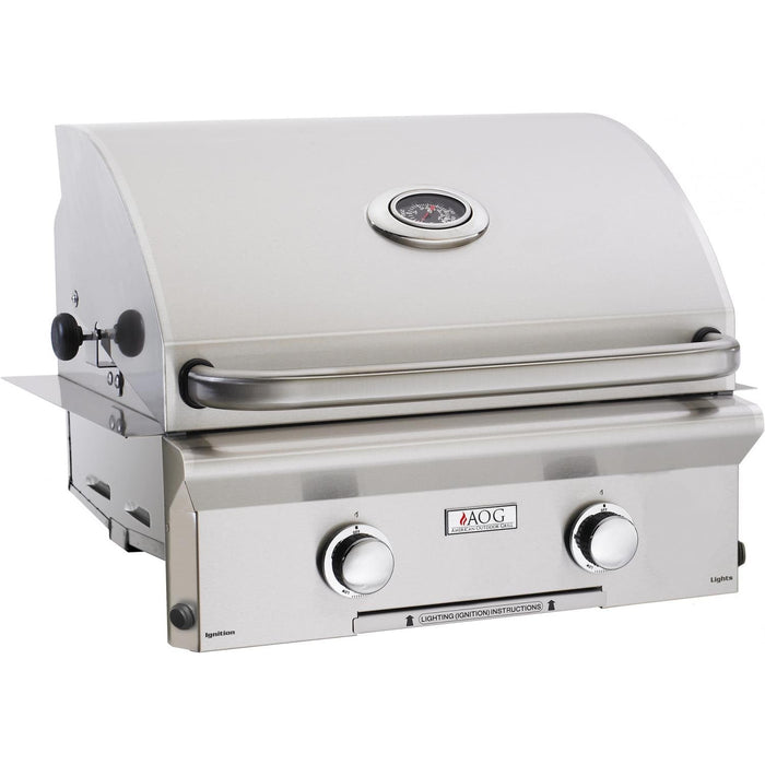 American Outdoor Grill 24-Inch L-Series 2-Burner Natural Gas Grill - 24NBL-00SP