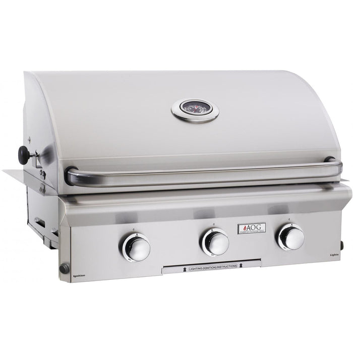 American Outdoor Grill 30-Inch L-Series 3-Burner Built-In Natural Gas Grill - 30NBL-00SP