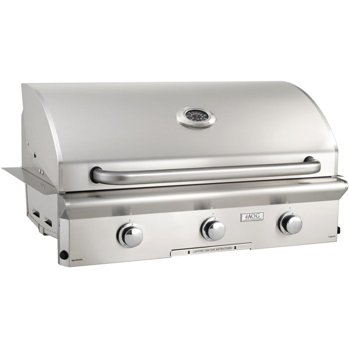 American Outdoor Grill 36-Inch L-Series 3-Burner Built-In Natural Gas Grill - 36NBL-00SP