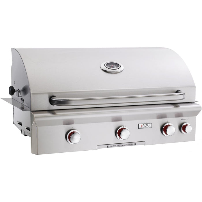 American Outdoor Grill 36-Inch T-Series 3-Burner Built-In Natural Gas Grill with Rotisserie - 36NBT