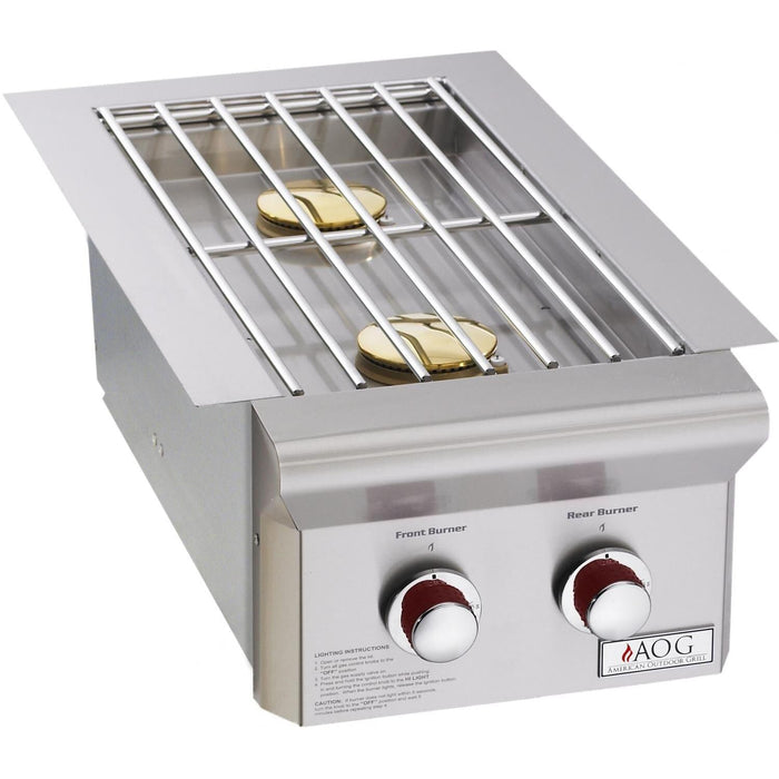 American Outdoor Grill T-Series Drop-In Double Natural Gas Side Burner - 3282T