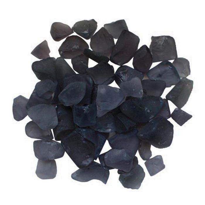 Amantii Frosted Dusty Purple Fire Glass - 5lbs