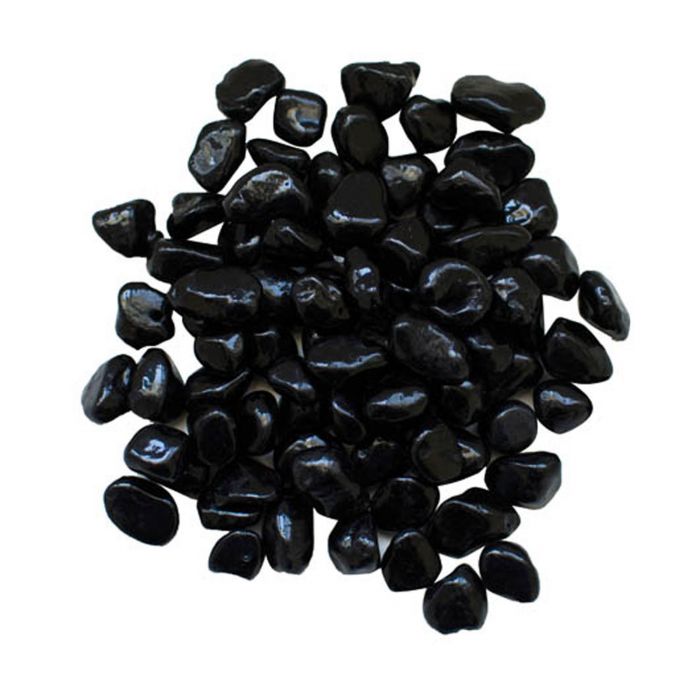 Amantii Black Small Beads Fire Glass - 5lbs