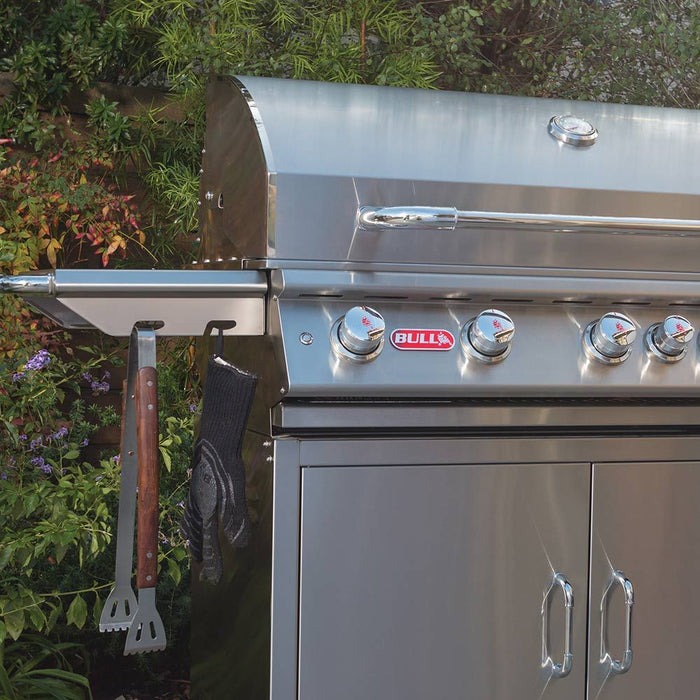 Bull Grills Brahma 38-Inch 5-Burner Freestanding Grill with Rear Infrared Burner - 575689+CART