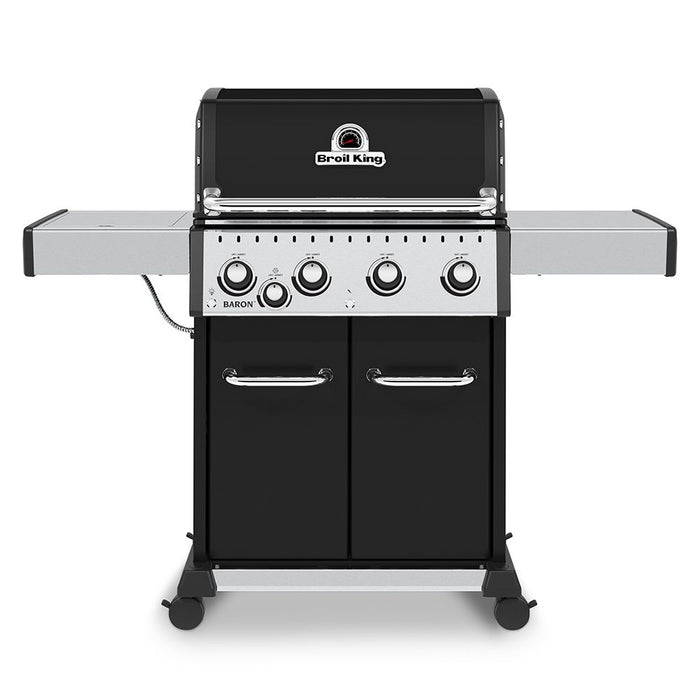 Broil King Baron 440 Pro 4-Burner Gas Grill with Side Burner