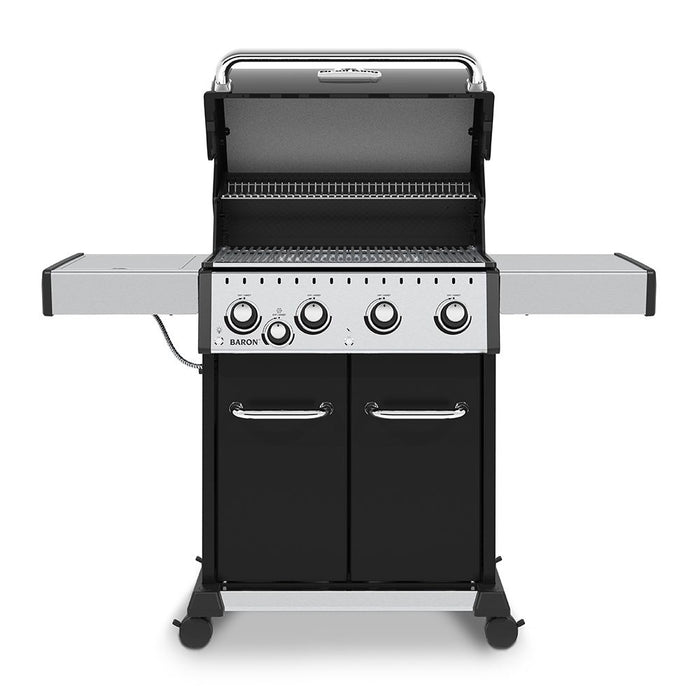 Broil King Baron 440 Pro 4-Burner Gas Grill with Side Burner