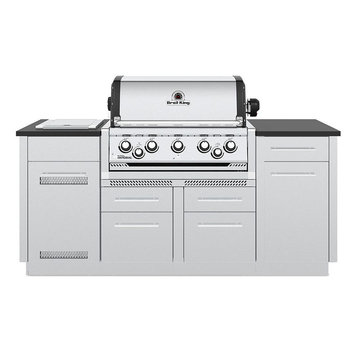 Broil King 79" Imperial S 590I 5-Burner Gas Grill Island