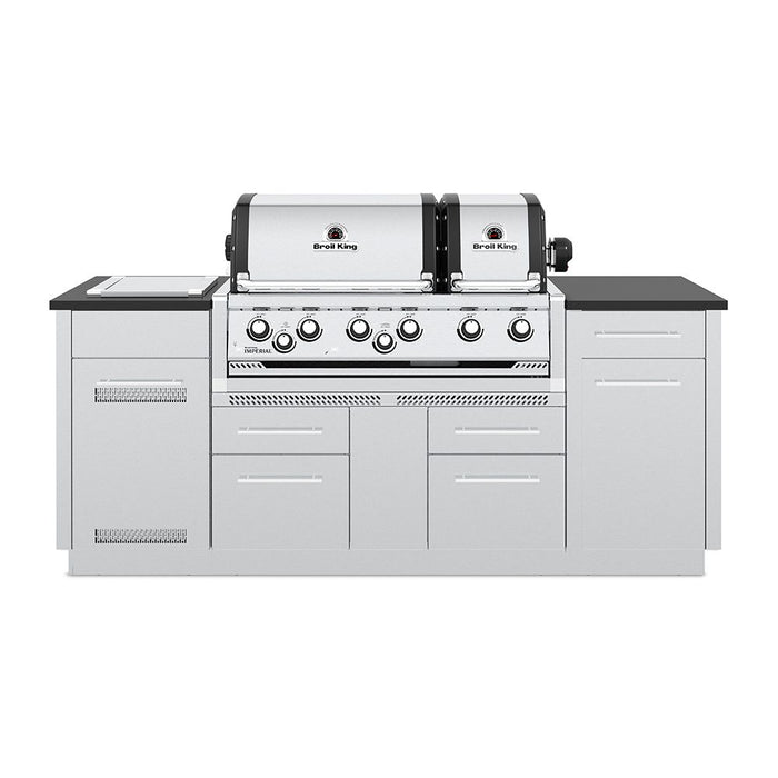 Broil King 87" Imperial S 690I 6-Burner Gas Grill Island