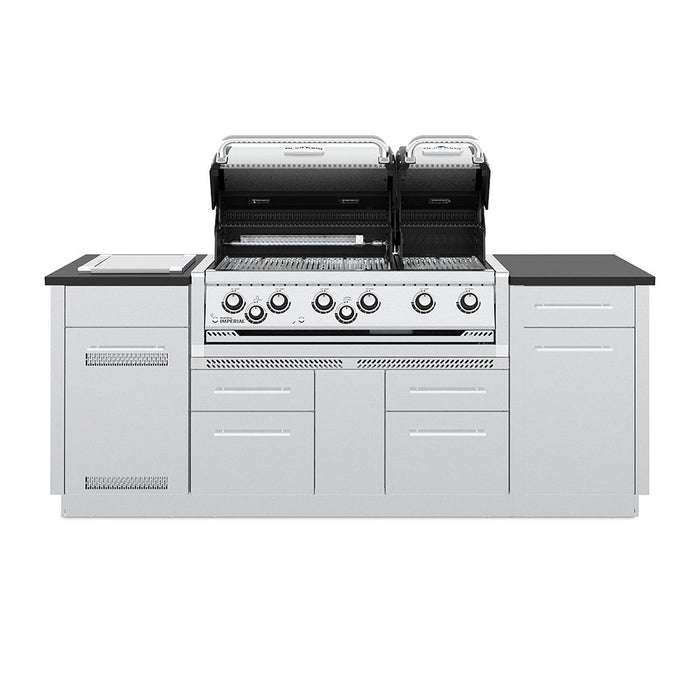 Broil King 87" Imperial S 690I 6-Burner Gas Grill Island