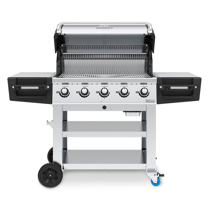 Broil King Regal S 510 Commercial 5-Burner Grill on 2-Wheel Cart