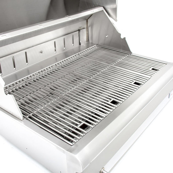 Blaze 32-Inch Built-In Stainless Steel Charcoal Grill - BLZ-4-CHAR