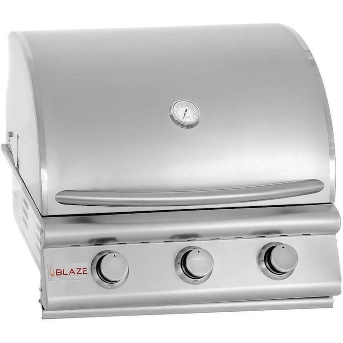 Blaze Prelude LBM 25-Inch 3-Burner Built-In Grill - BLZ-3LBM