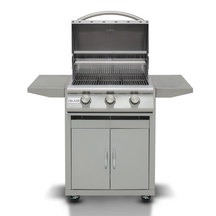 Blaze Prelude LBM 25" 3-Burner Freestanding Gas Grill - BLZ-3LBM-w/cart