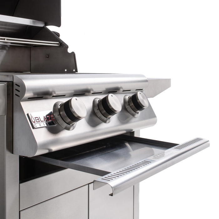 Blaze Prelude LBM 25" 3-Burner Freestanding Gas Grill - BLZ-3LBM-w/cart