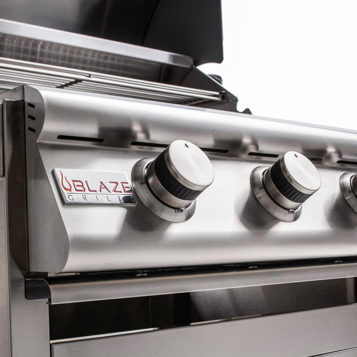 Blaze Prelude LBM 25" 3-Burner Freestanding Gas Grill - BLZ-3LBM-w/cart