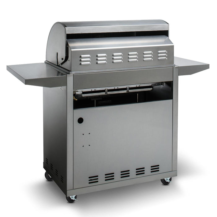 Blaze Prelude LBM 32-Inch 4-Burner Freestanding Grill - BLZ-4LBM-w/cart