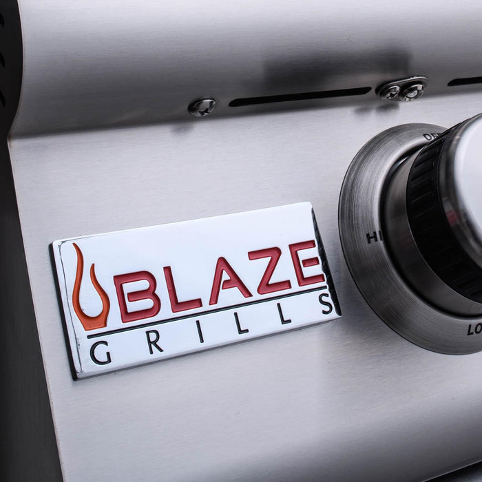 Blaze Premium LTE 32-Inch 4-Burner Built-In Grill With Rear Infrared Burner & Grill Lights - BLZ-4LTE2