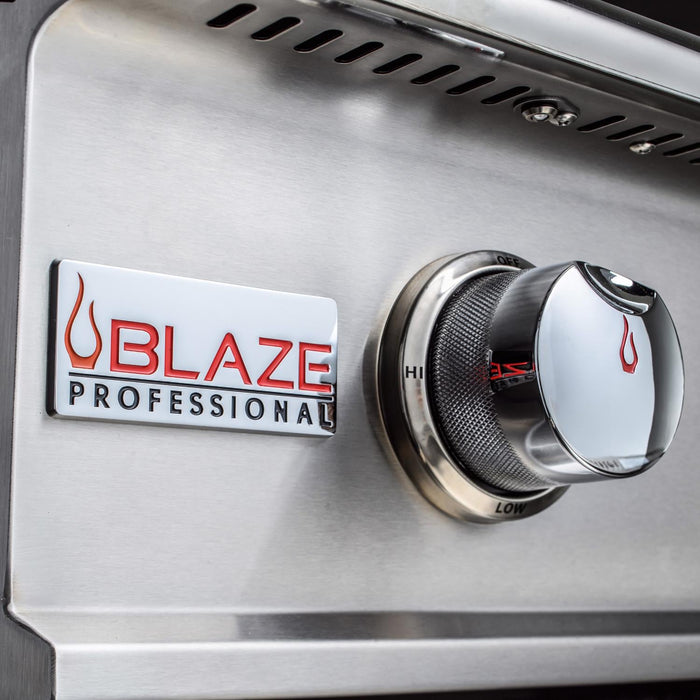 Blaze Professional LUX 34-Inch 3-Burner Freestanding Grill With Rear Infrared Burner - BLZ-3PRO-cart