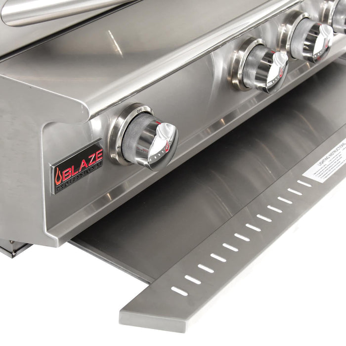 Blaze Professional LUX 44-Inch 4-Burner Built-In Grill With Rear Infrared Burner - BLZ-4PRO